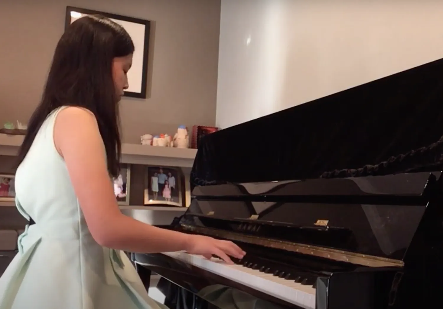 Piano student Claire on compositions before her performance in the Spring Recital 2022